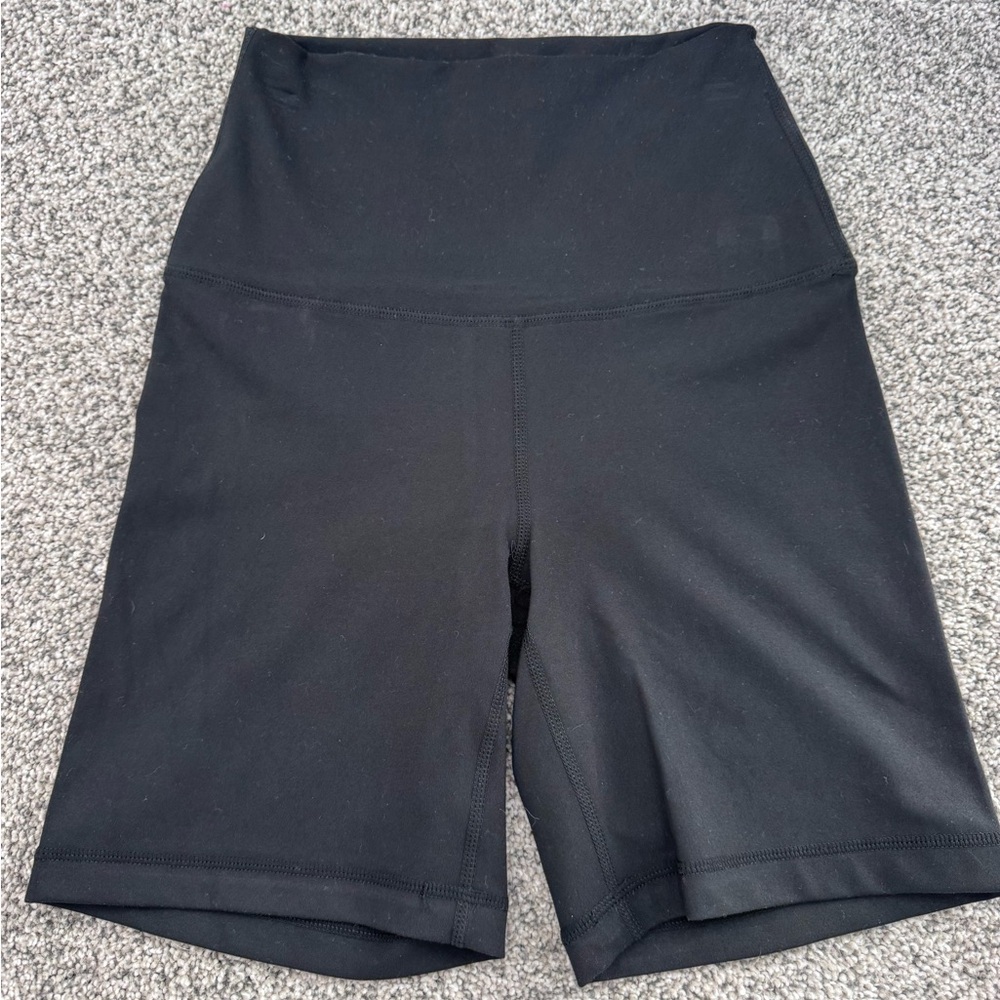 Yogalicious Black High-Waisted Bike Shorts